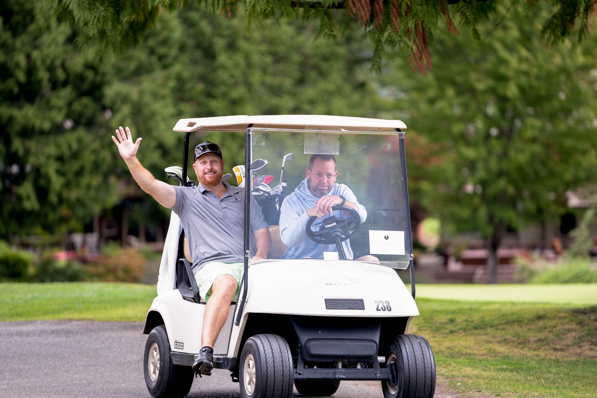 Celebrity golf photo gallery (Wednesday)