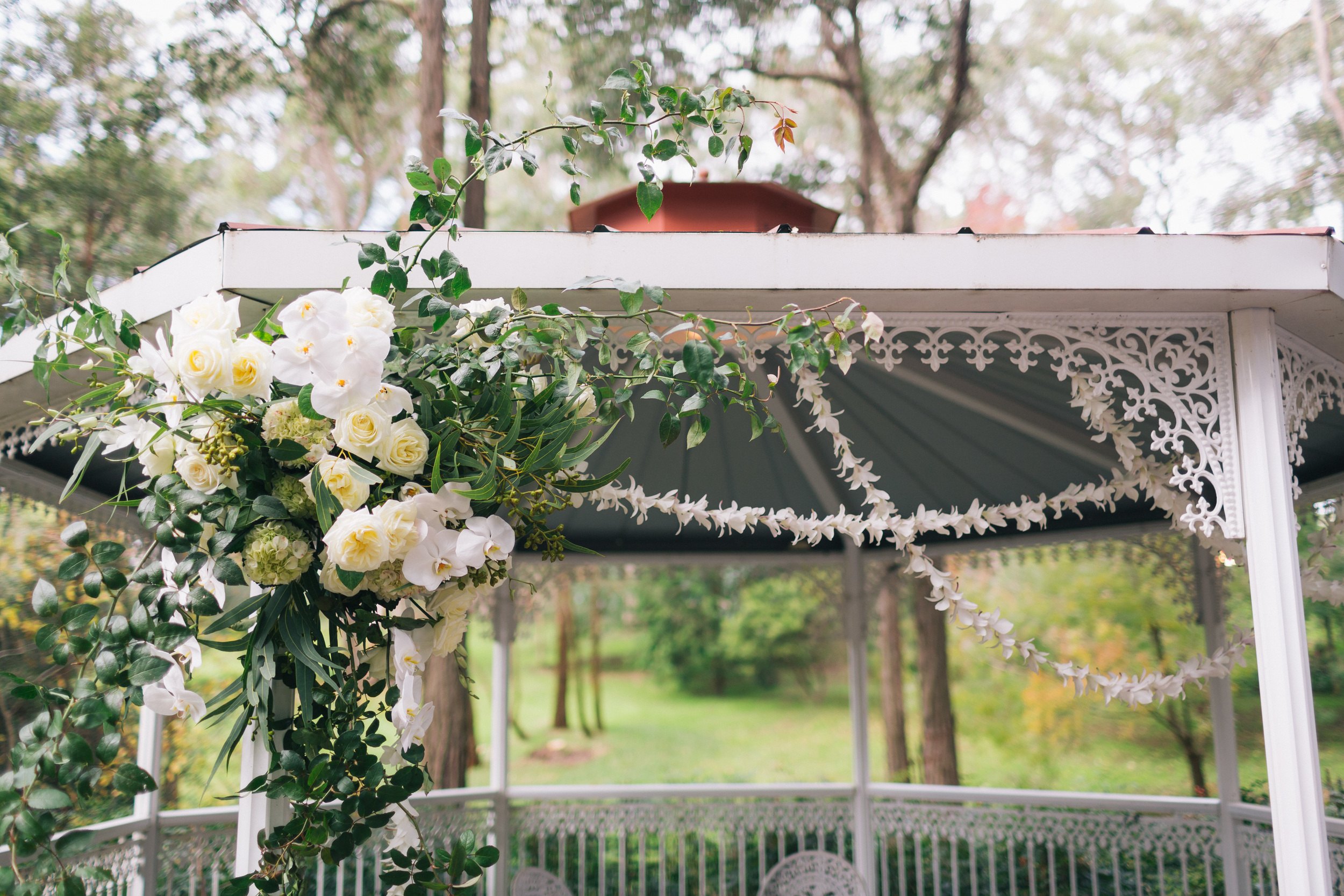 Gazebo florals