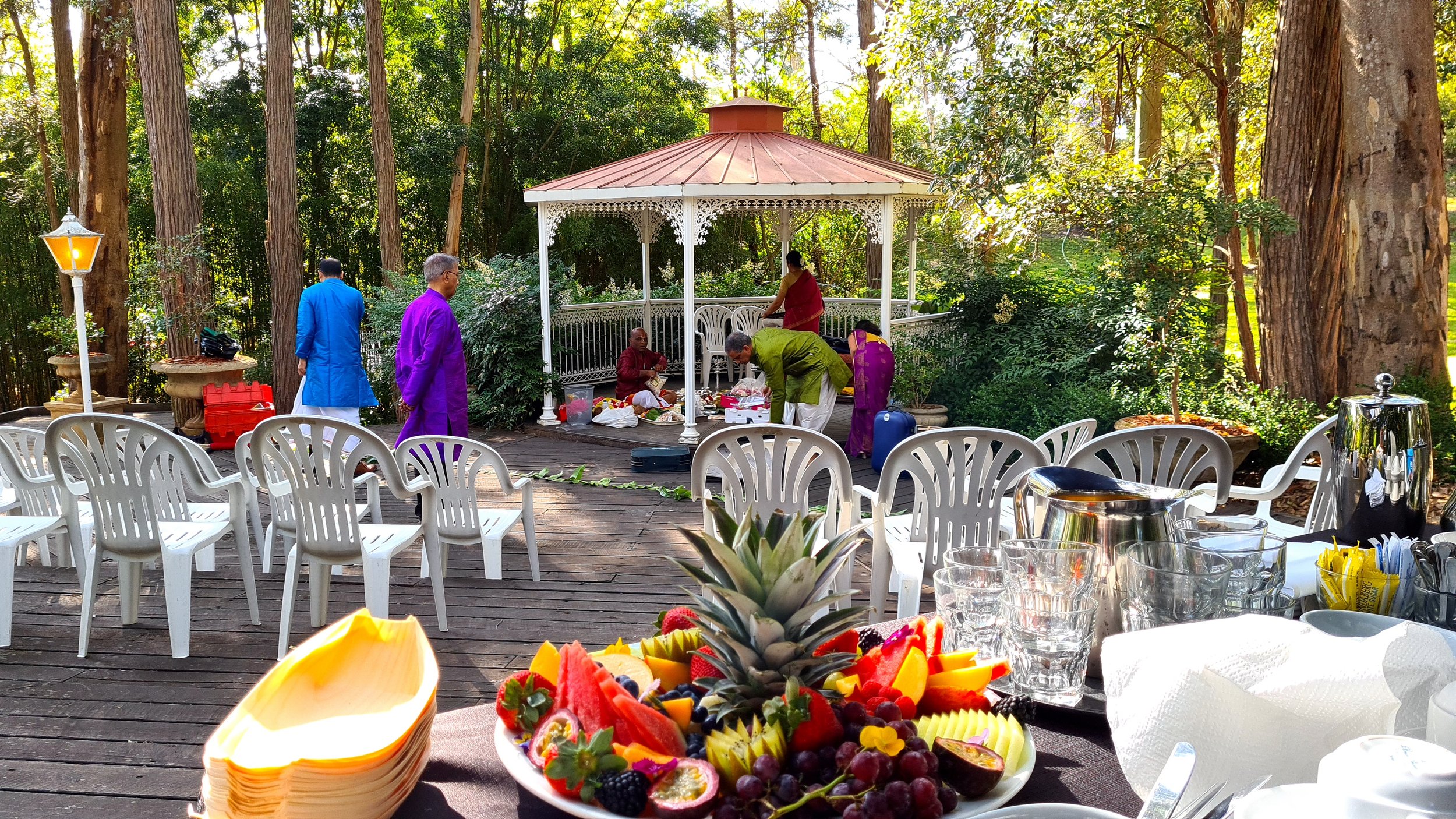 Hindu Ceremony set up