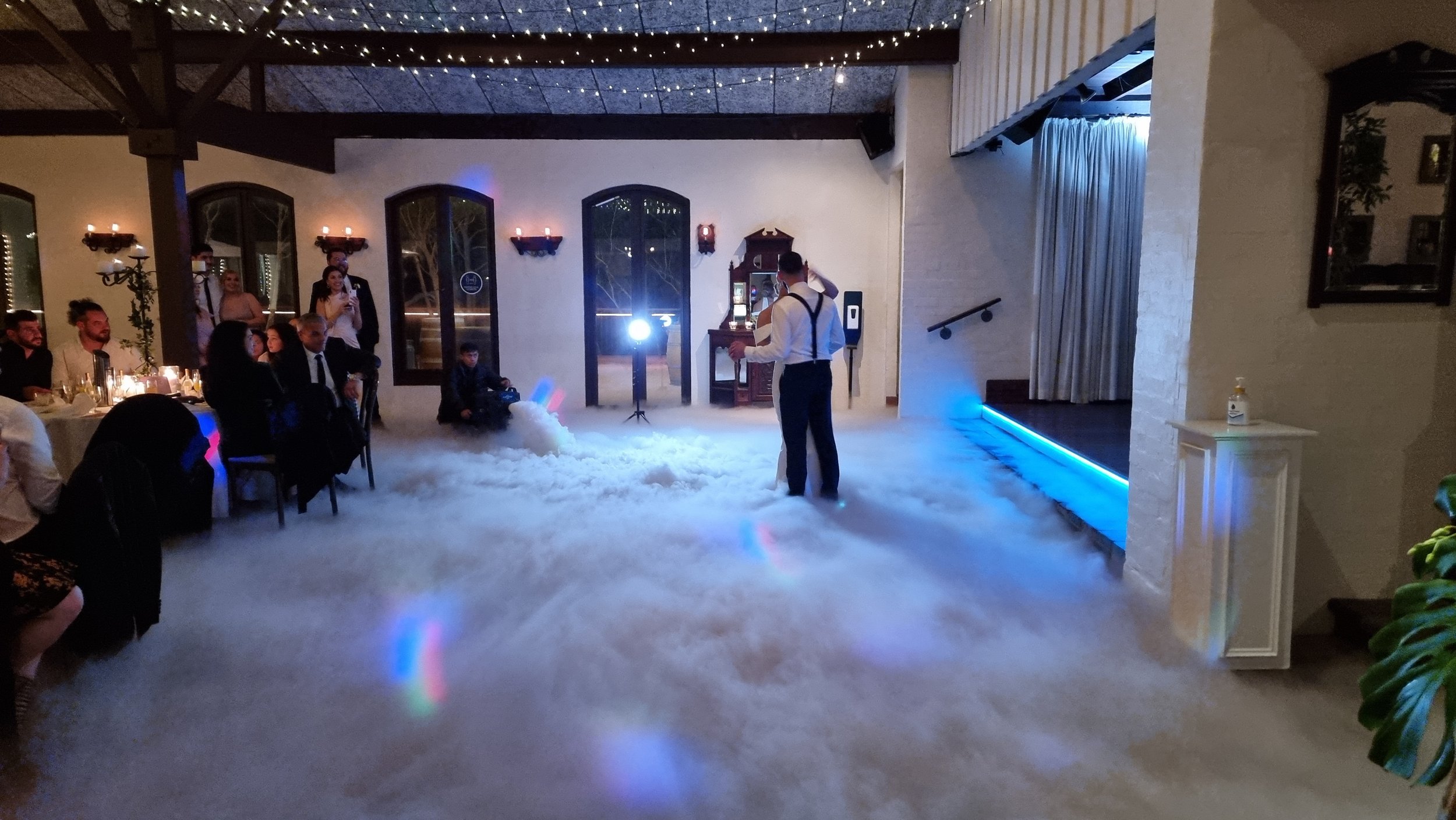 Dancing on a cloud