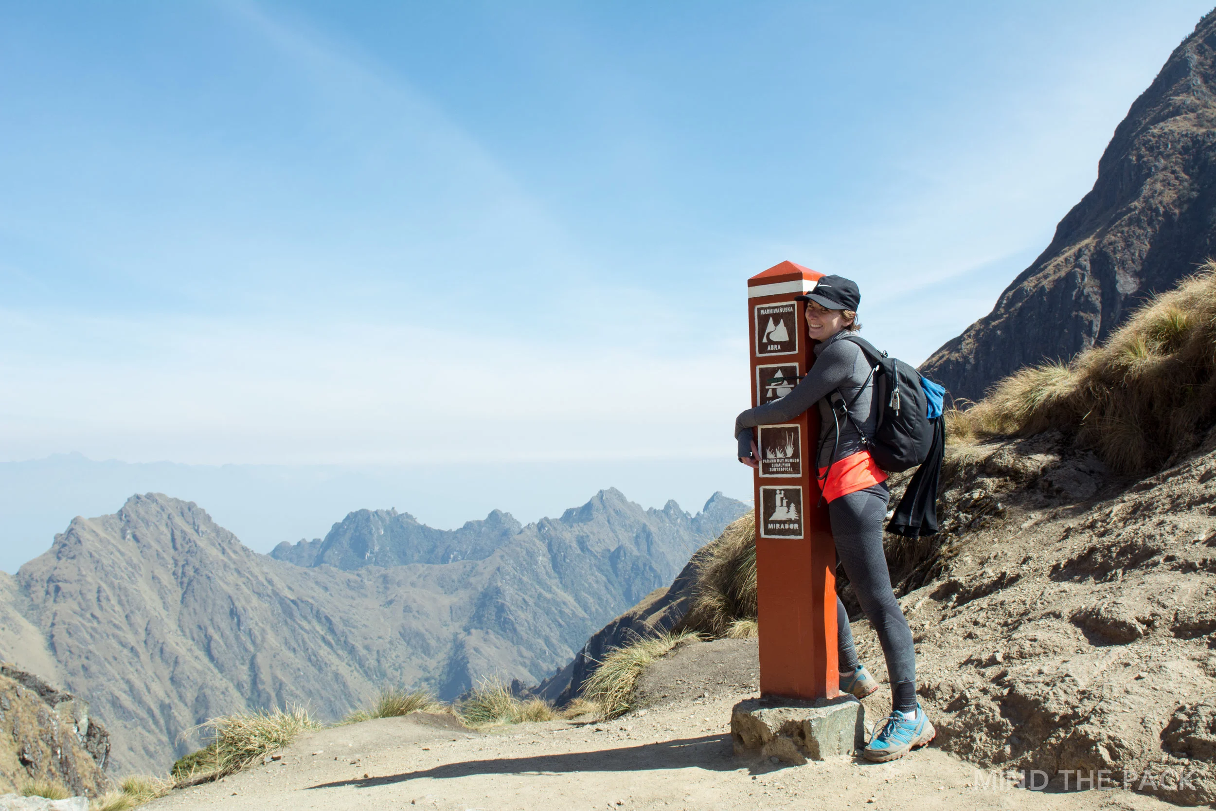 Hugging the highest point at Dead Womens pass