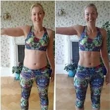 Weight loss transformation result from a Chelsea personal training client — 12kg lost in 16 weeks with Zara Smalley in SW3