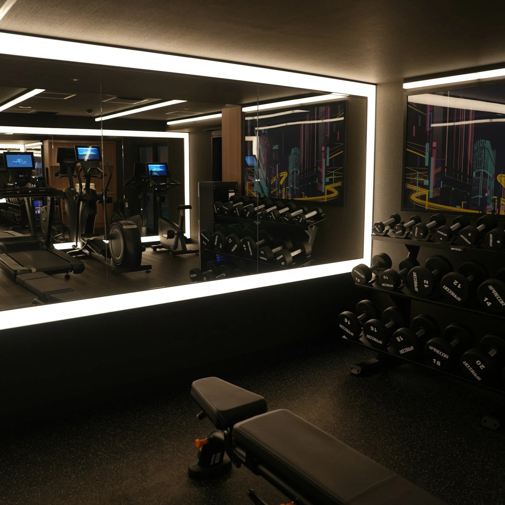 Personal trainer in Chelsea guiding a client through mobility and stretching exercises near King's Road, SW3