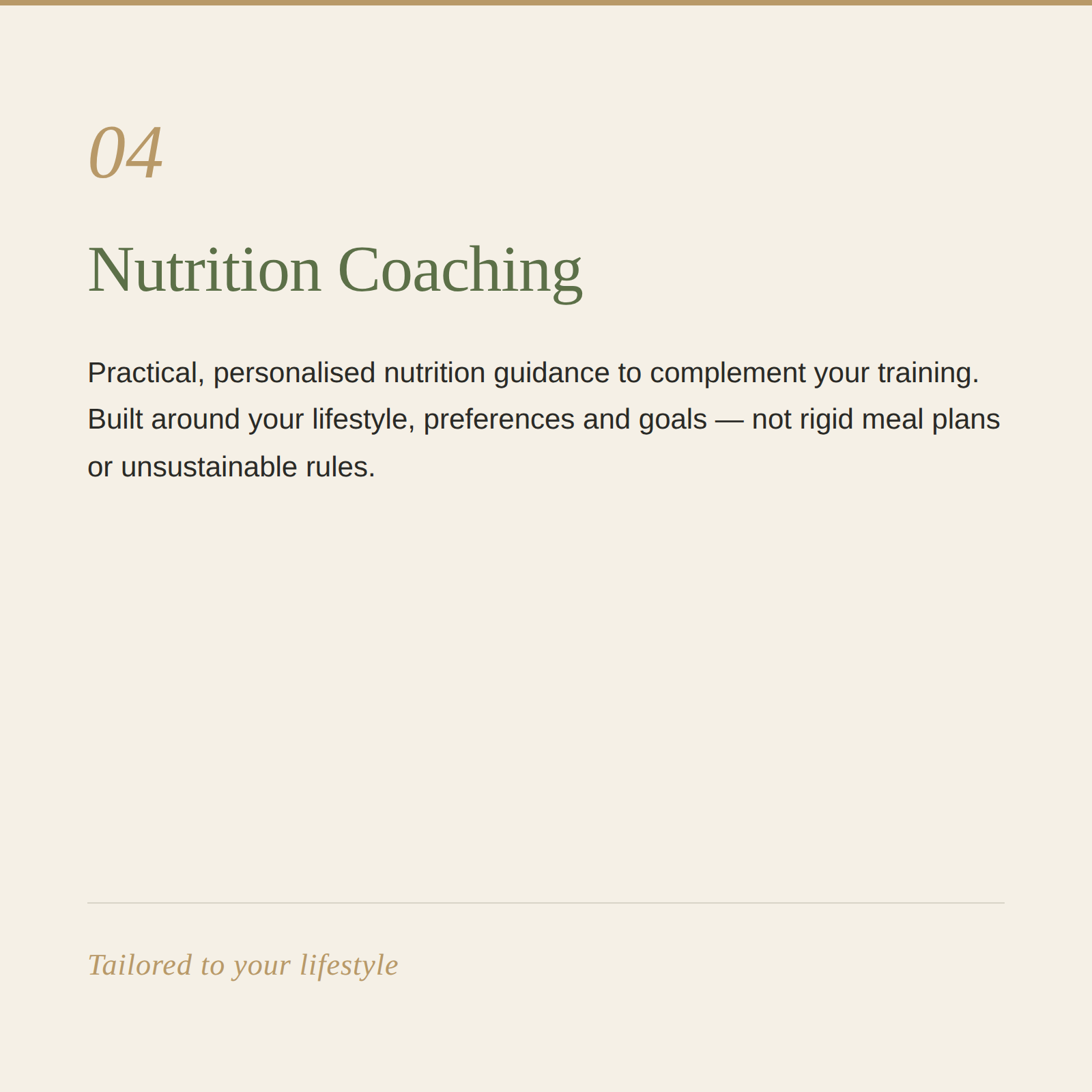 Nutritionist Chelsea, Battersea & Clapham