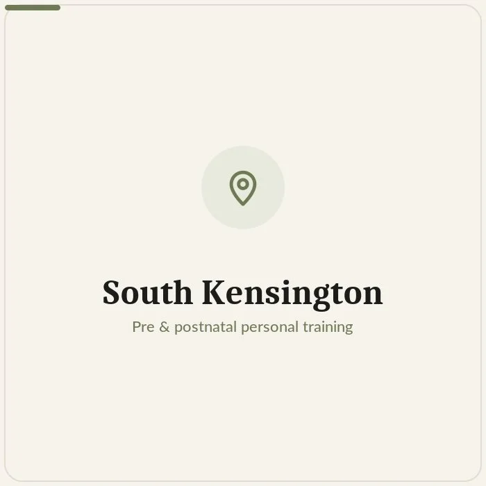 Pre and postnatal personal trainer in South Kensington, South West London