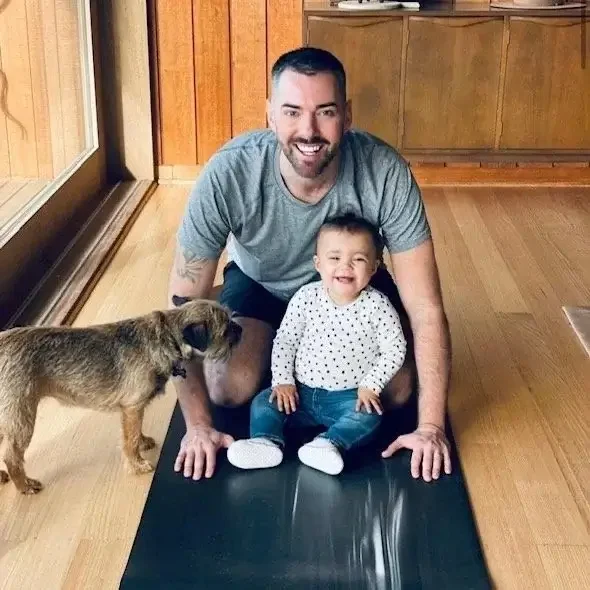Family-friendly home personal training session in Chelsea and Clapham, SW London