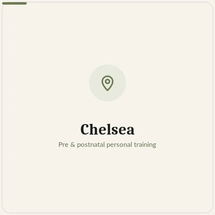Pre and postnatal personal trainer in Chelsea, South West London