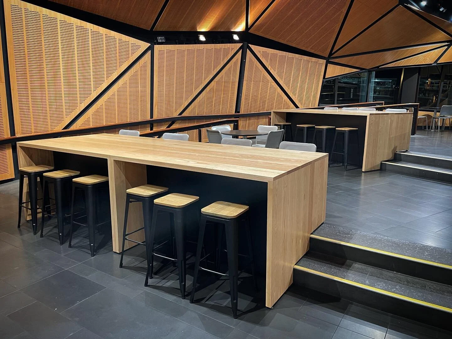 American Ash tables in the rock at Wellington Airport. Veeeeery heavy.