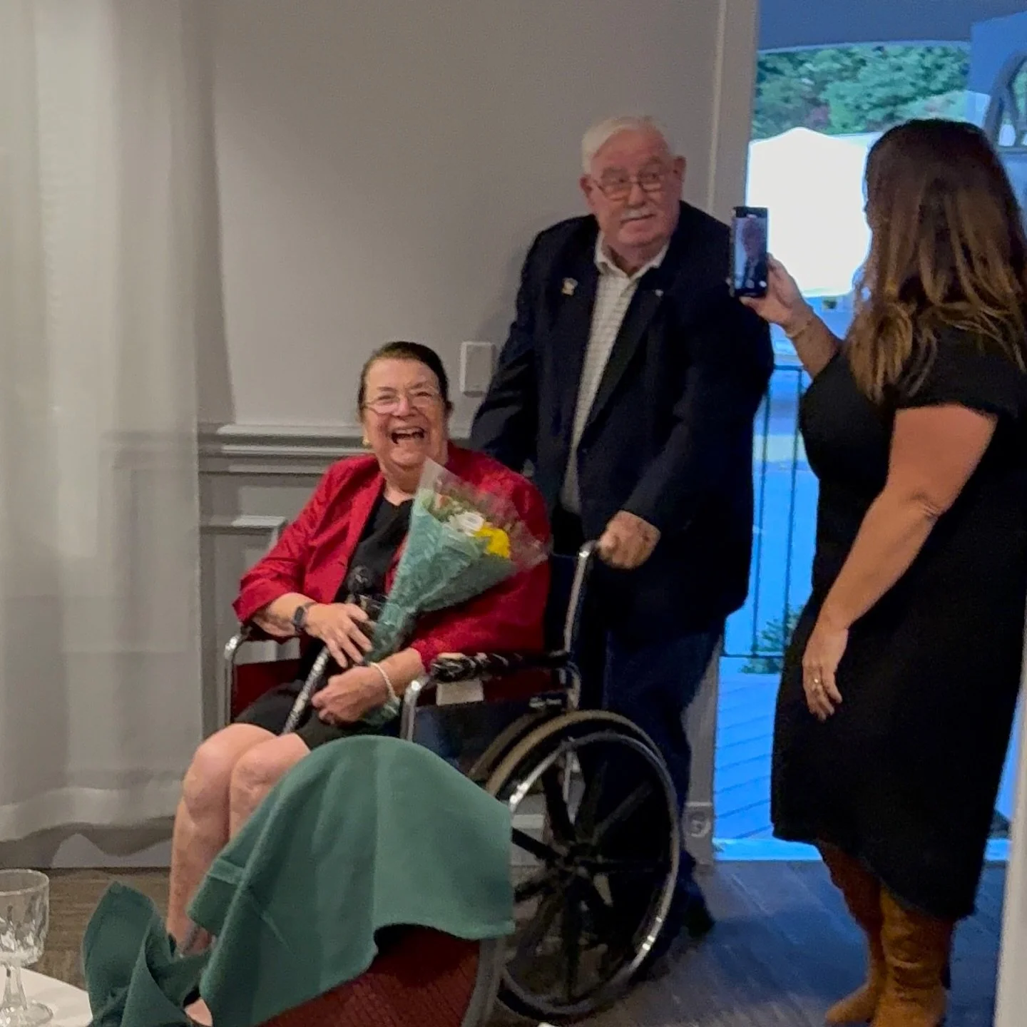 Happy 80th Birthday to My Dad, Phil Curran! We pulled it off! We managed to surprise him! And oh what a night it was! It was so lovely to see old neighbors, friends, family, and firehouse family who came out to show our dad love! All 8 of us kids wer