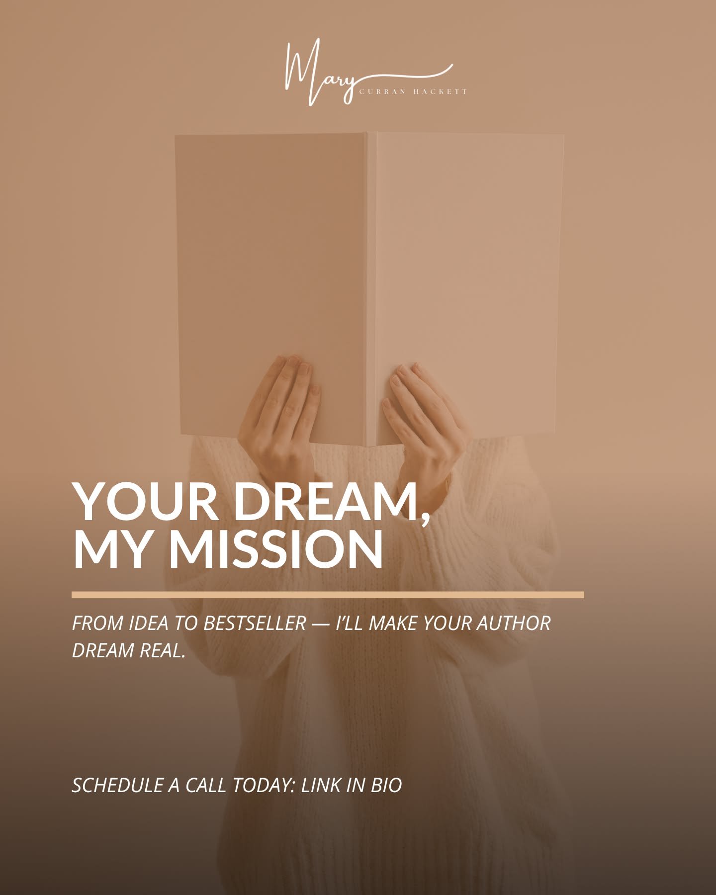 My vision is simple: help every leader amplify their influence through the power of words. Your book is more than content&mdash;it&rsquo;s your legacy. Let&rsquo;s make it unforgettable. 

#WriteToInspire #BookCoachForLeaders #ThoughtLeader #ThoughtL