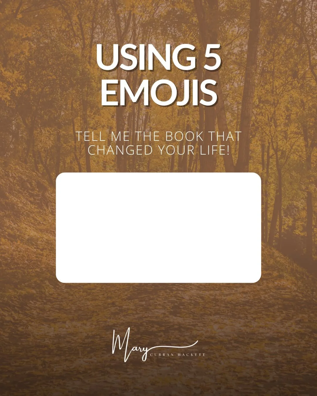Using 5 emojis, tell me the book that changed your life! 

Tag someone who'll do it next! 

#EmojiChallenge #EmojiGame #BookLovers #ReadersofInstagram #BookCommunity #ReadingChallenge #BookTok #BookNerd #BookstagramFeature