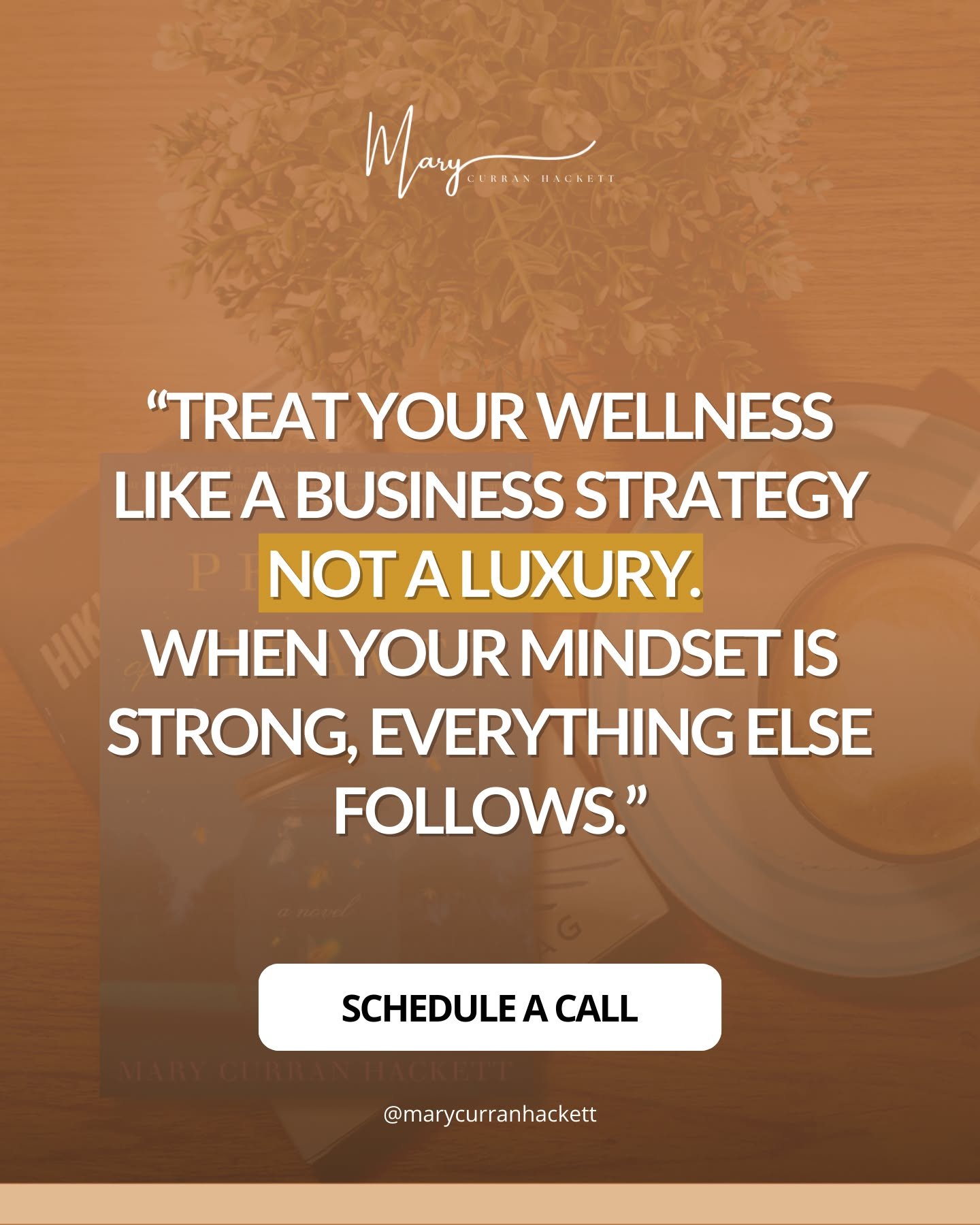 ✨ Treat your wellness like a business strategy, not a luxury.

A strong mindset fuels your creativity, sharpens your focus, and supports every project you take on. When you prioritize your well-being, your writing, leadership, and professional growth