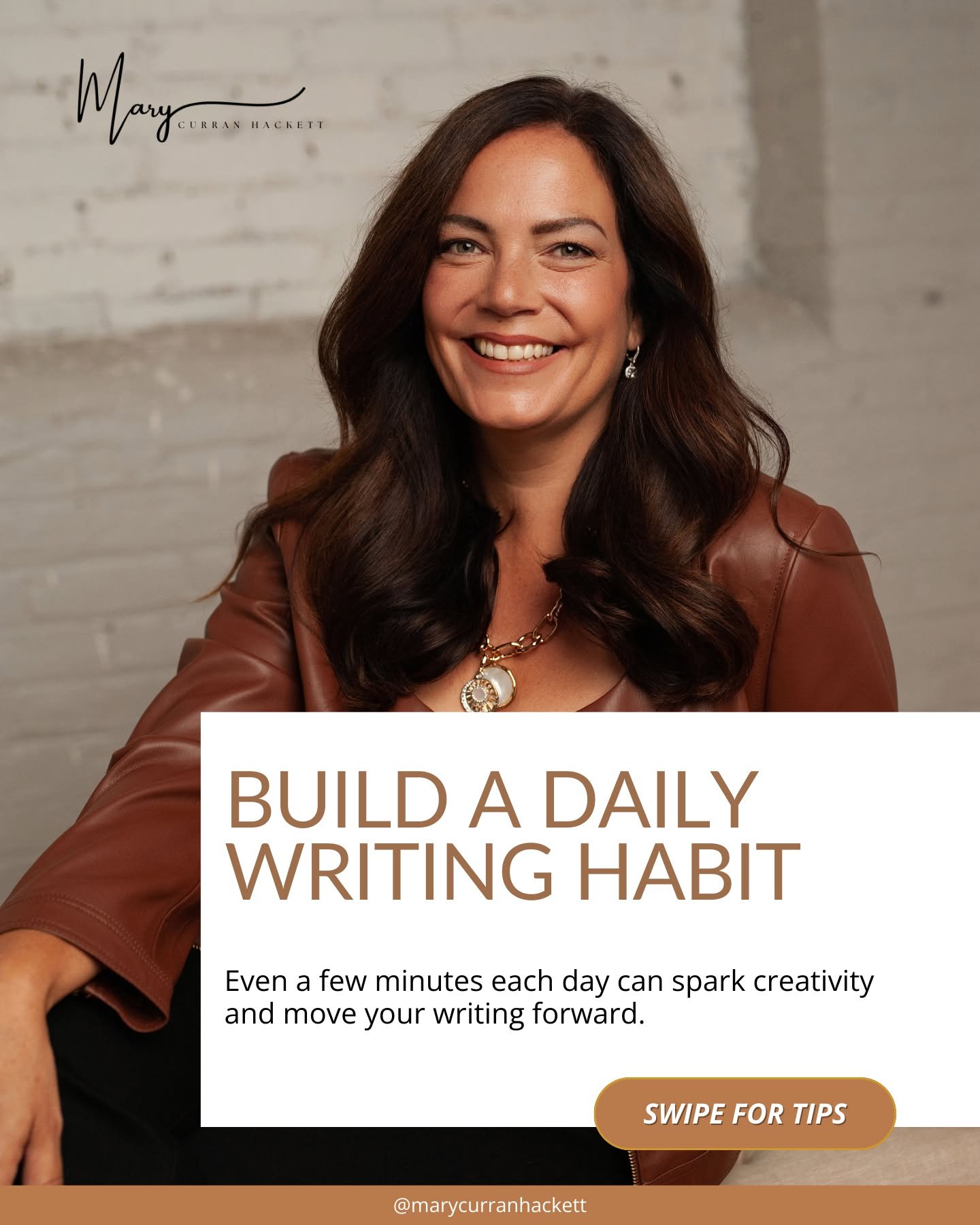 Want to make writing a daily habit?

Even 5&ndash;10 minutes a day can spark creativity, strengthen your skills, and keep your ideas flowing. Swipe ➡️ for simple steps to build consistency, remove distractions, and stay inspired.

💬 Which habit will