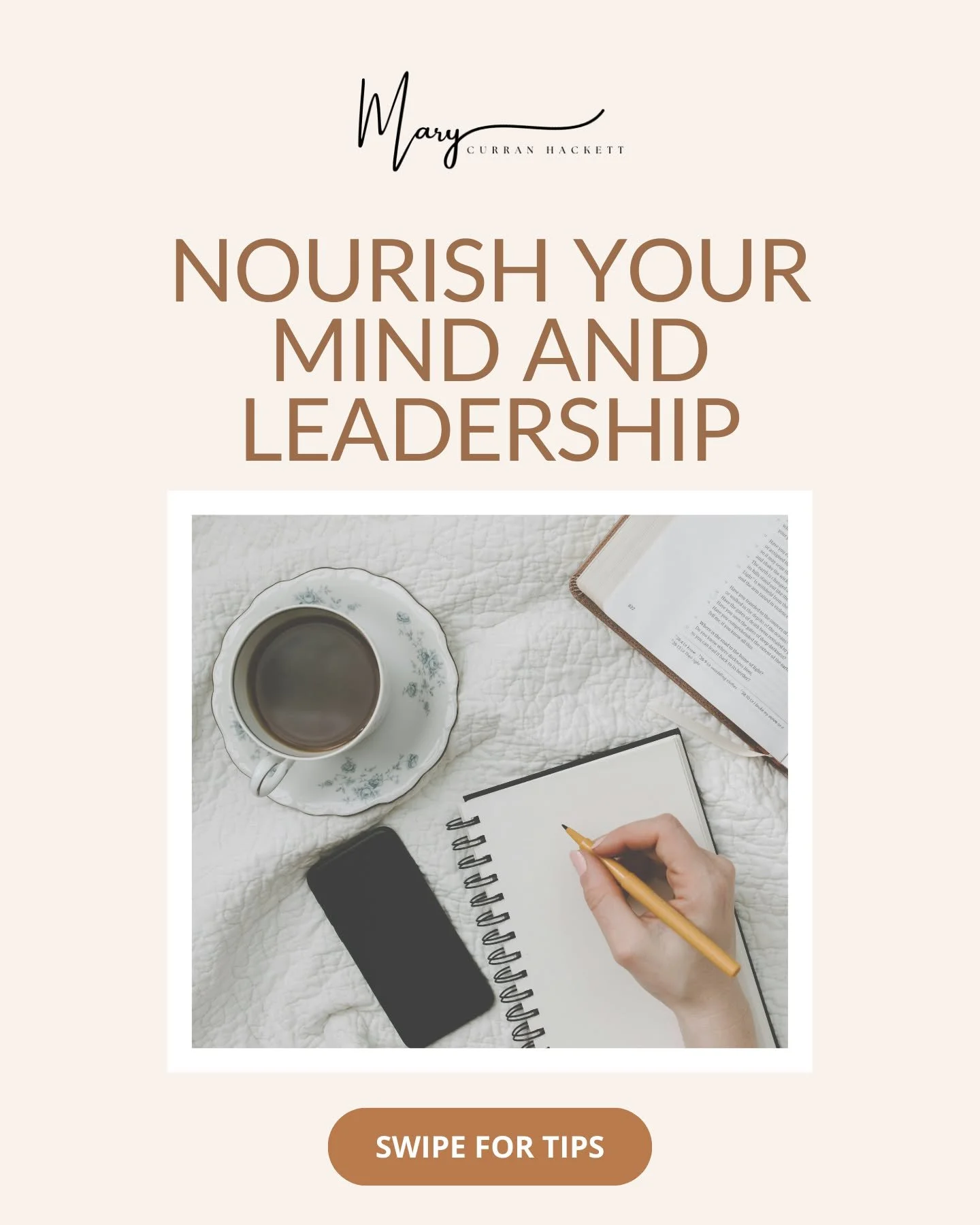 Leaders and aspiring authors, clarity doesn&rsquo;t come from pushing harder. It comes from taking care of the mind behind the work.

Swipe ➡️ for simple self-care practices that support focus and creativity. When you prioritize yourself, both you an