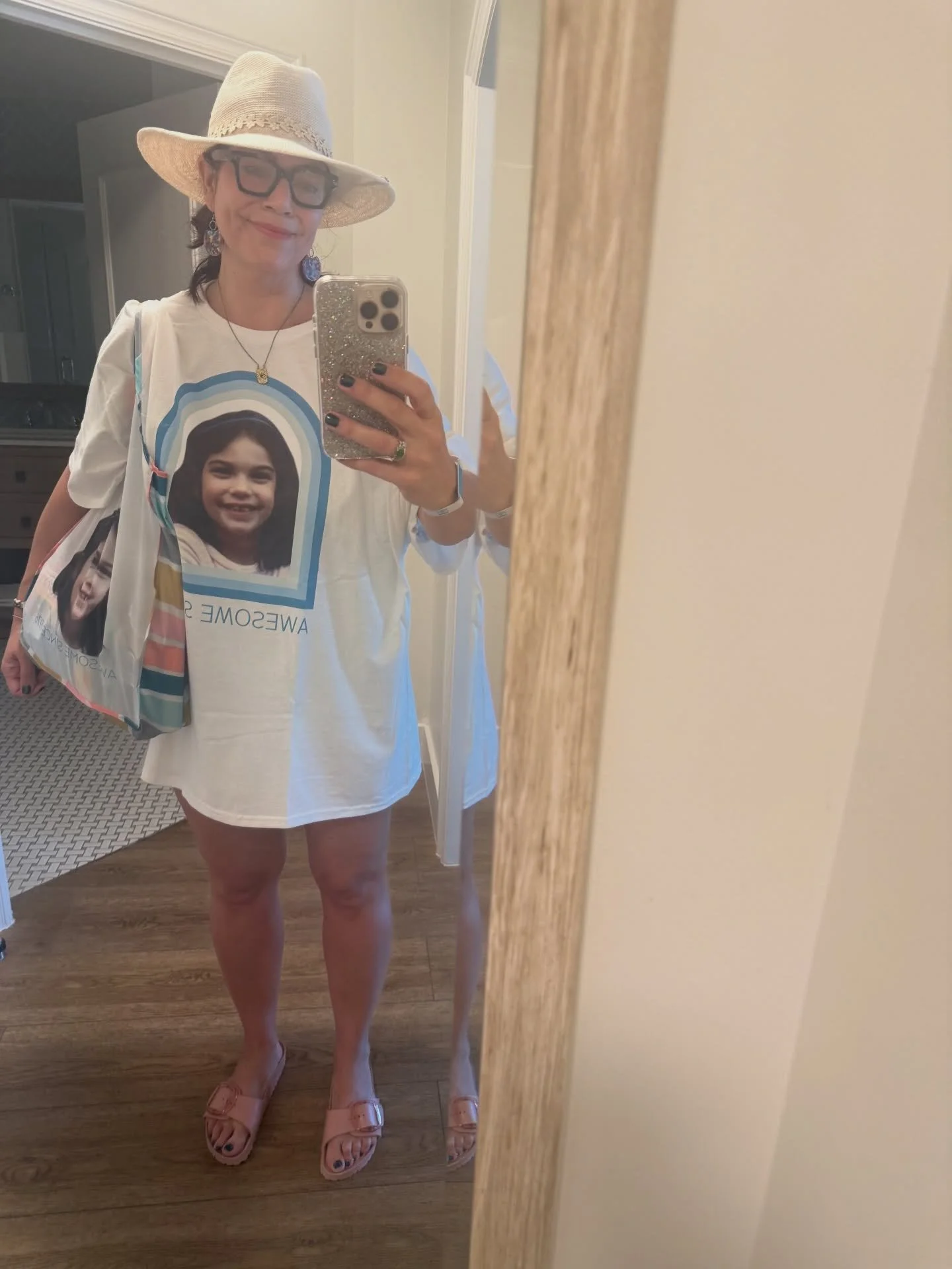 Low Key is the best key to celebrate fifty! My friends Jess and Sarah know me so well! I have everything I love, beach, books, and besties all weekend! With my own merch! And crafts with stickers! And shopping! A weekend of R and R&mdash;resort livin