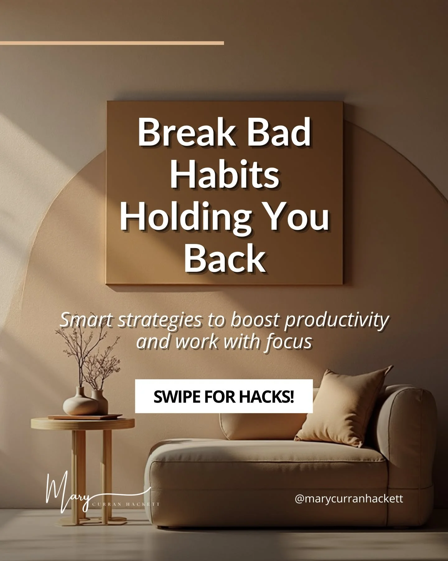 🧠 Want to sharpen your mind and boost productivity?

It&rsquo;s not about doing more&mdash;it&rsquo;s about stopping the habits that slow you down. Swipe ➡️ through my top performance hacks for busy entrepreneurs and business leaders, and start work