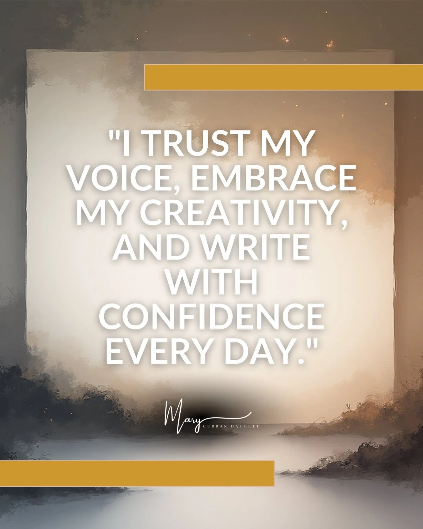 Want to strengthen your confidence as a writer?

Building trust in your voice and embracing your creativity are essential parts of the writing journey. When you write with confidence, your ideas flow more clearly and your message becomes more powerfu