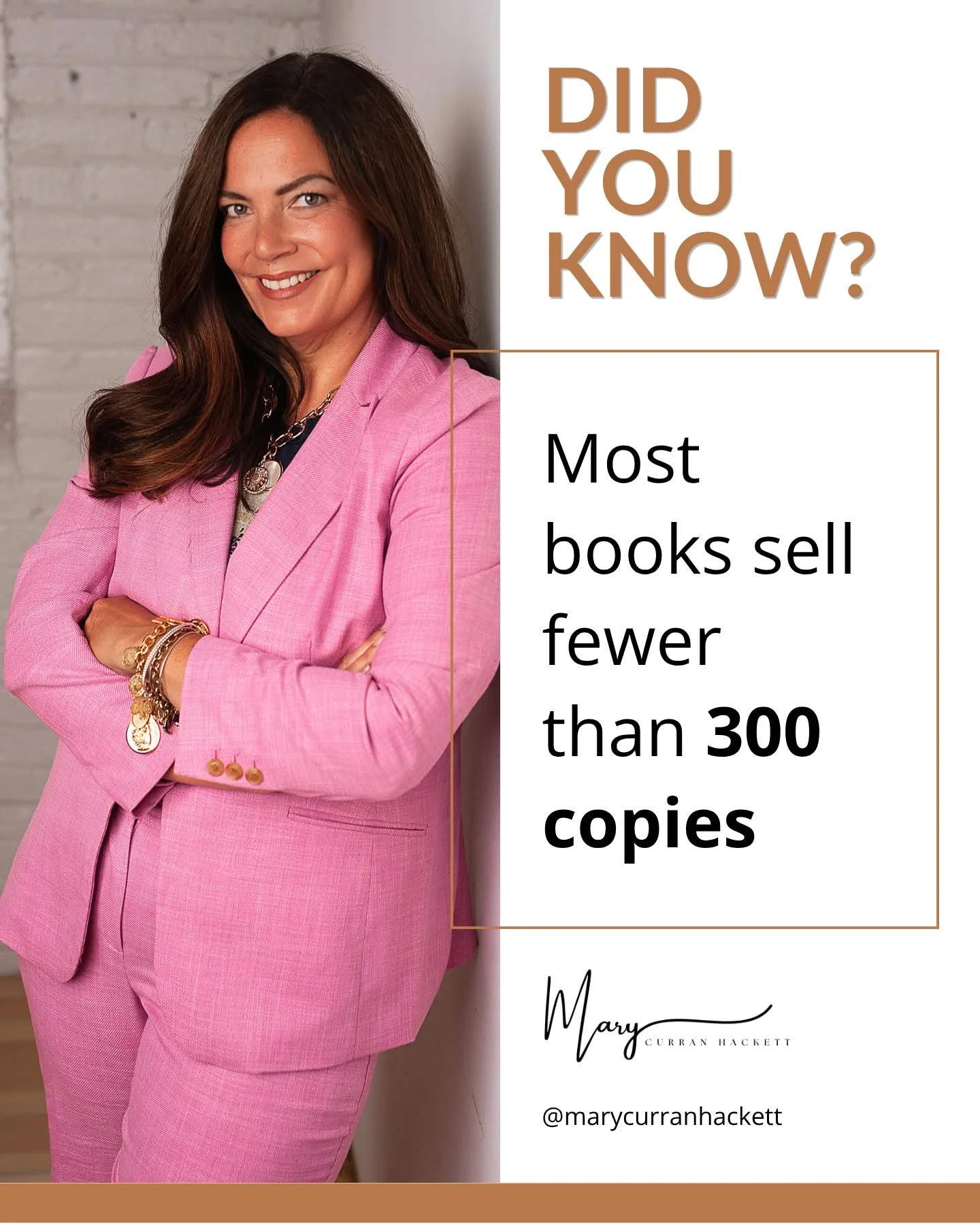 Did you know most books sell only a few hundred copies?

Industry estimates suggest the average book sells around 250-300 copies in its lifetime.

Not because the ideas are weak.
But because the message isn't positioned clearly enough to stand out.

