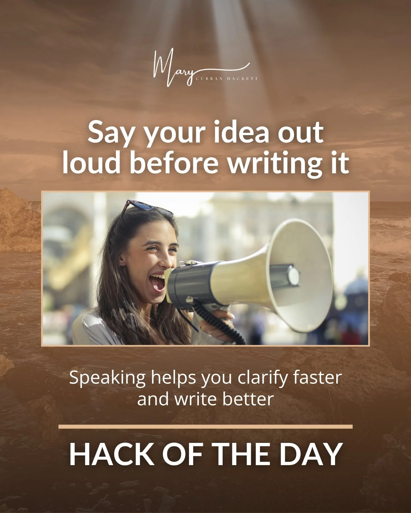 If your writing feels stuck, stop typing. Start speaking. 🎤

Record yourself explaining your idea clearly.

Speaking removes overthinking and helps you get to the point faster.

You'll hear what makes sense... and what doesn't.

Then take what you s