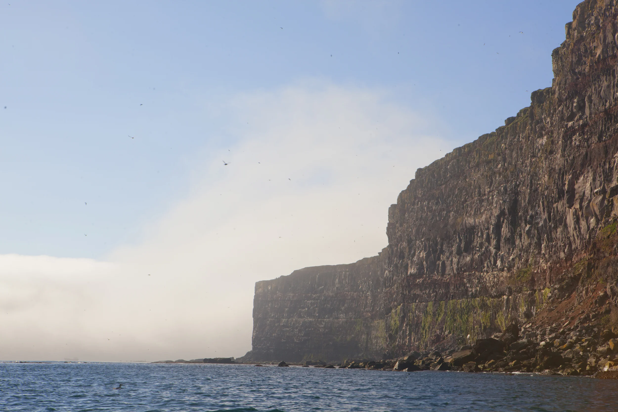 The photos just don´t do the amazing cliffs justise, approaching them was surreal
