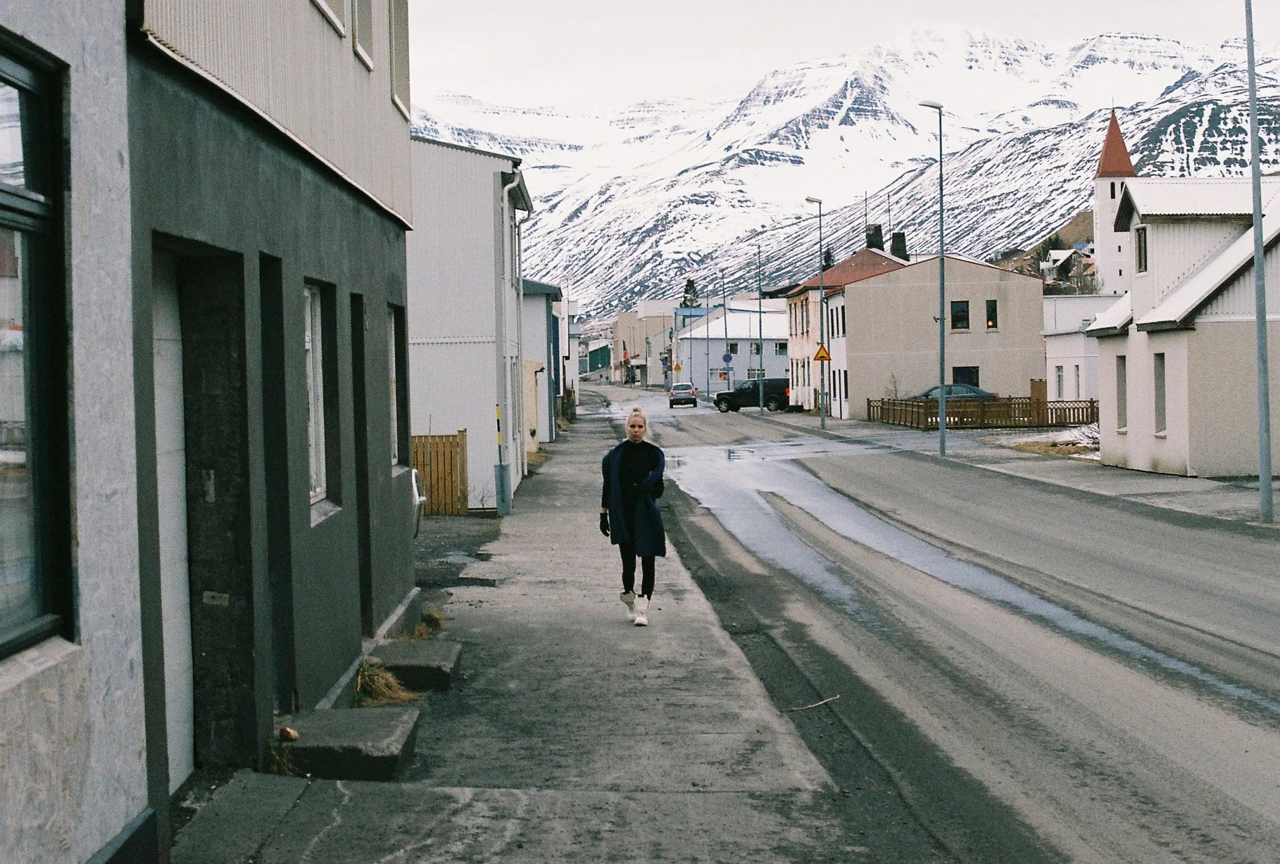 The town itself is super charming, you can feel how powerful the mountains are that surround the town. It has an interesting history as the town grew up around the herring industry that was in much bloom in the 1940s and 1950s, but the herring are gone now. Visit the Herring Museum for a glimpse back in time. Outfit: Balenciaga | Sneakers: Rick Owens