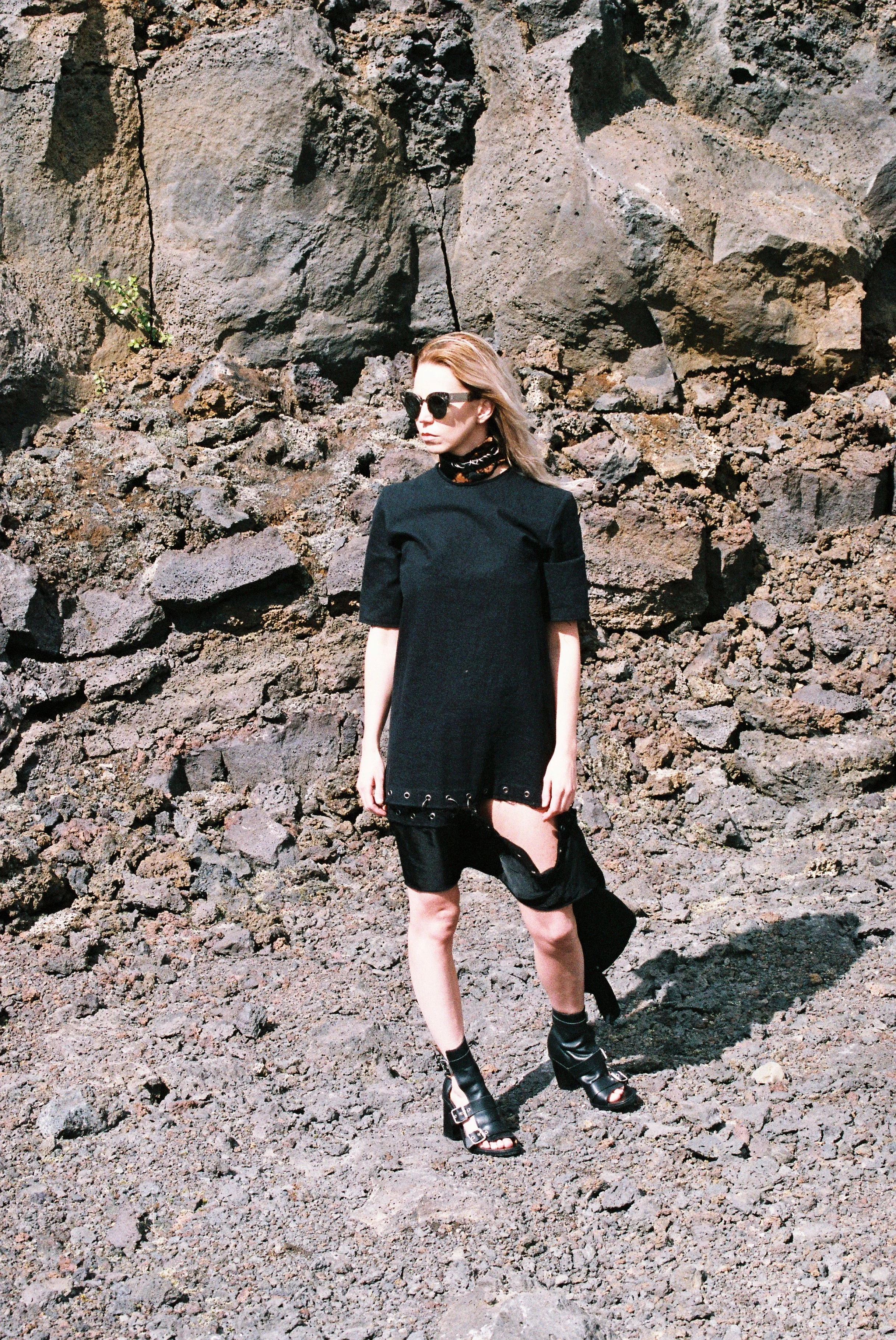 Dee Dress and Fia sandals from Damir Doma SS17.