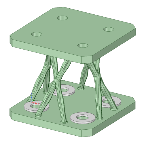 Iso Static Mount - LimitState:FORM optimized design