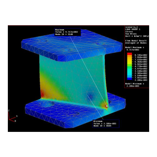 Iso Static Mount - FE analysis of original component