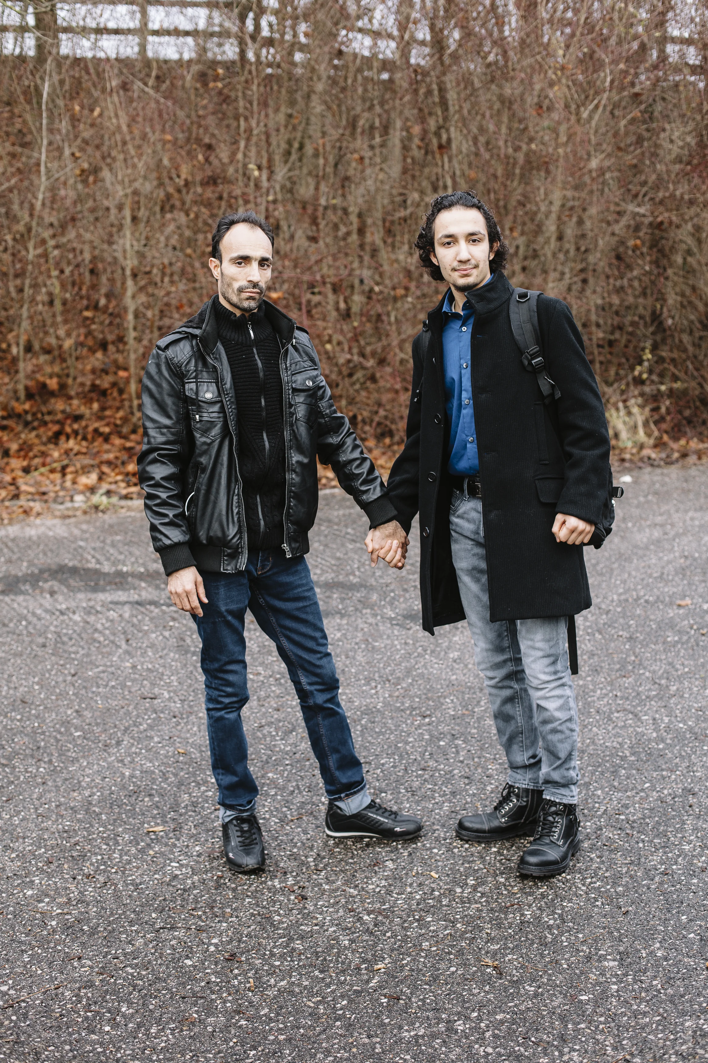 Ahmad mit seinem Vater / Ahmad with his father
