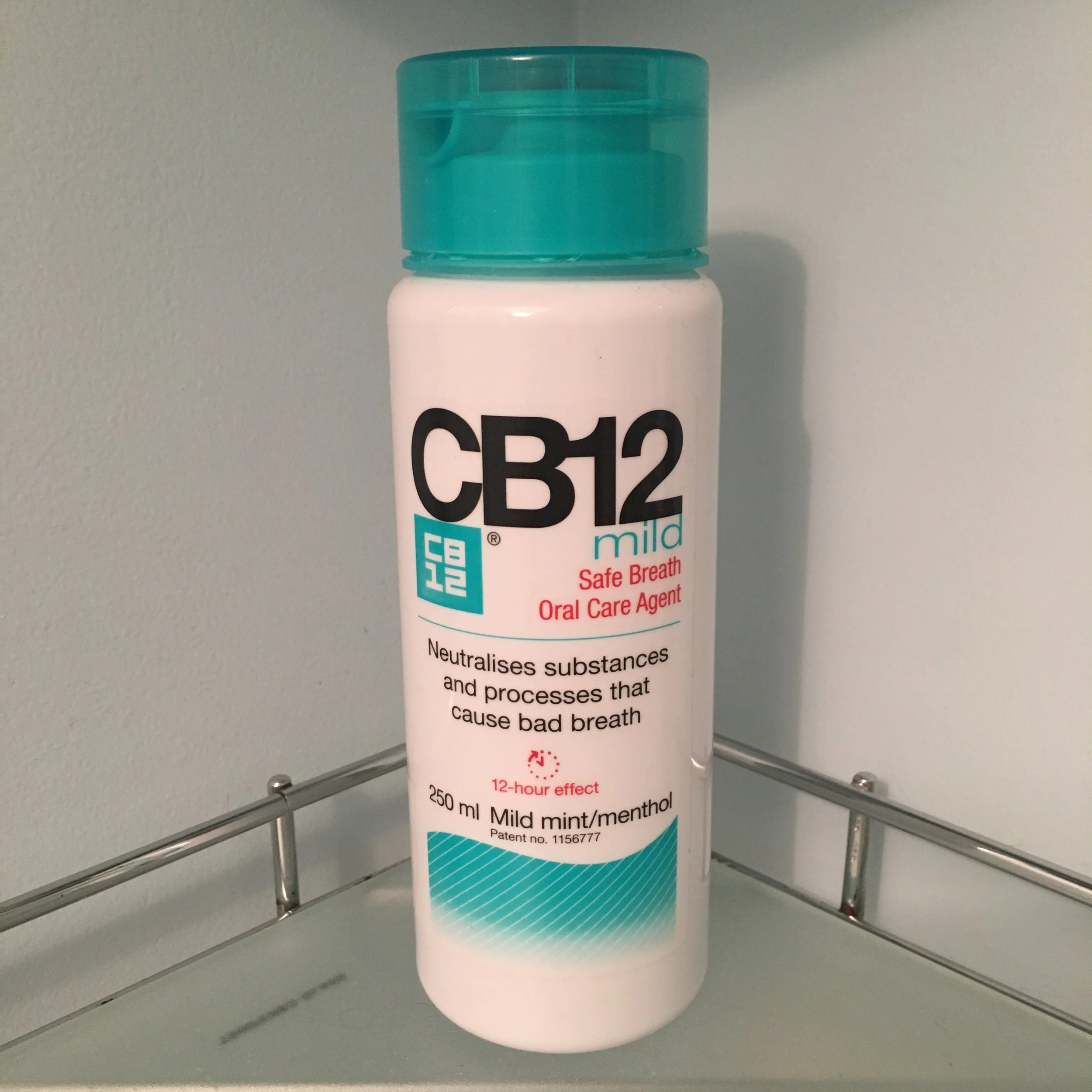 CB12 Mouthwash, the main product in the same range as the gum 