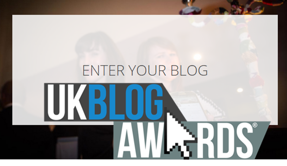 There's one more week to enter your blog for the UK Blog Awards 