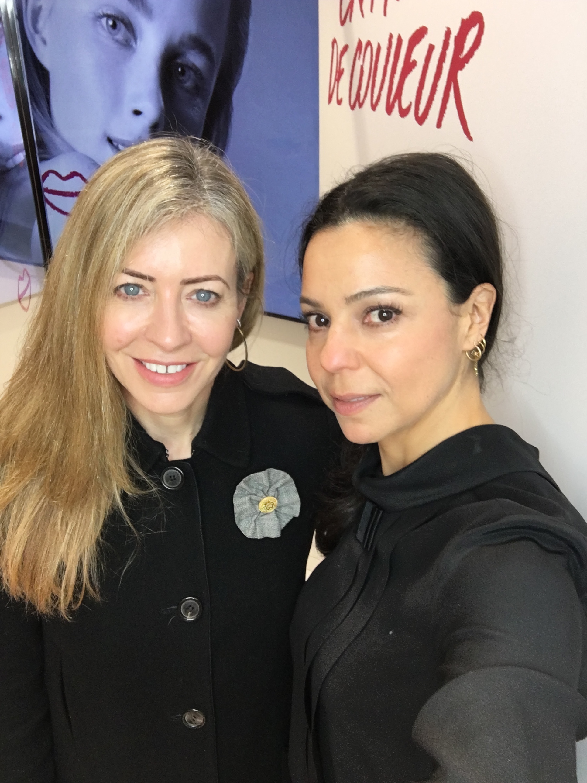 with ace make-up maestro Kay Montano at Chanel