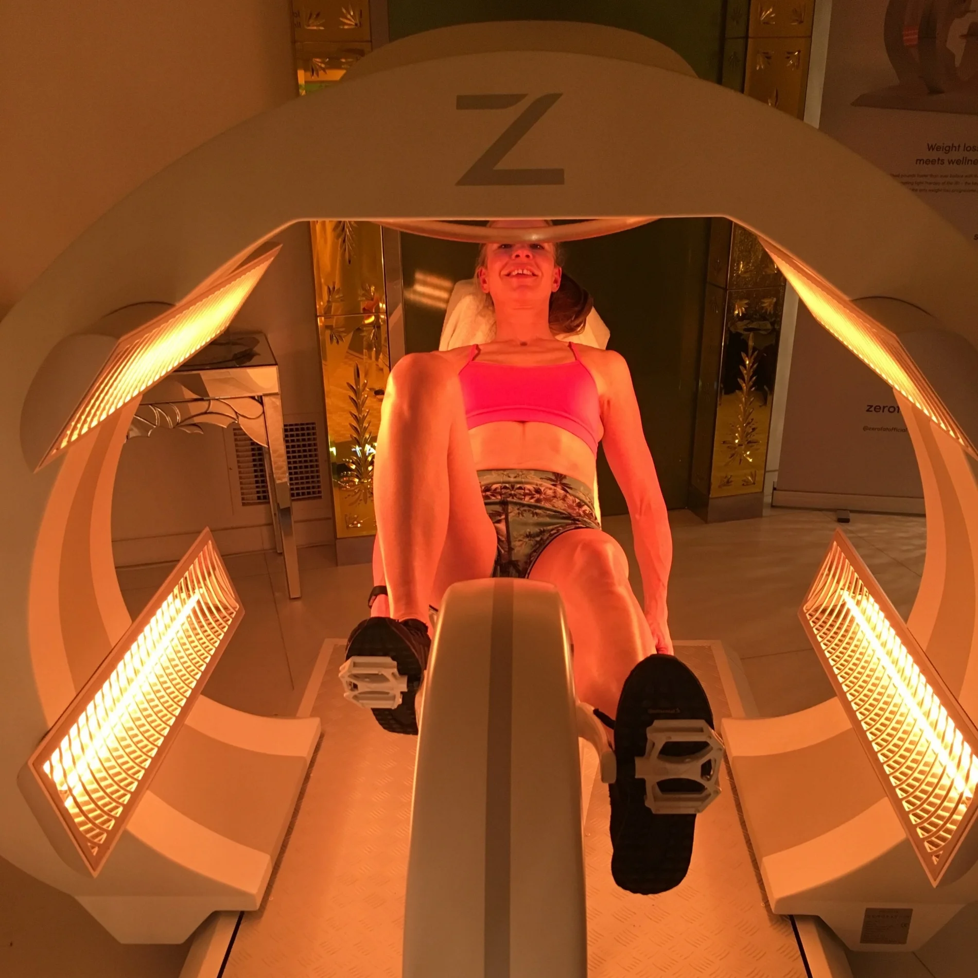 Zerofat. Yes, those infrared heaters are making me glow from the inside 