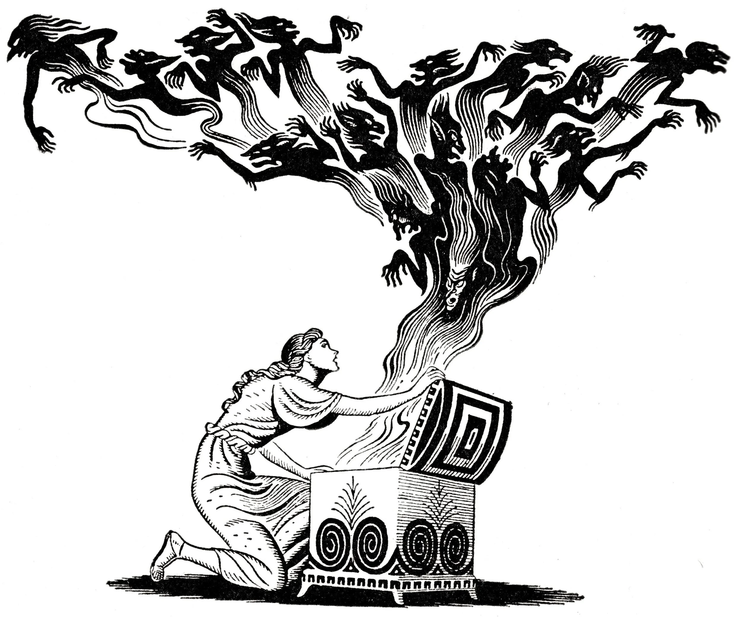 Pandora’s box. From clipart-library.com.