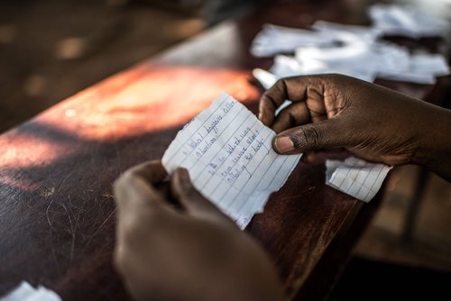 Questions from students about safe sex and abortion. One student has asked "What happens after abortion?" and "In which way can a virus start affecting the body?"