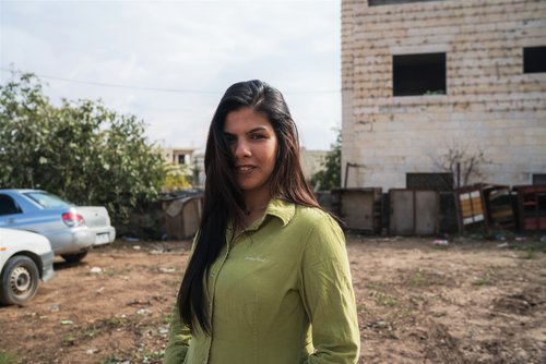 Amani near the Halhul clinic