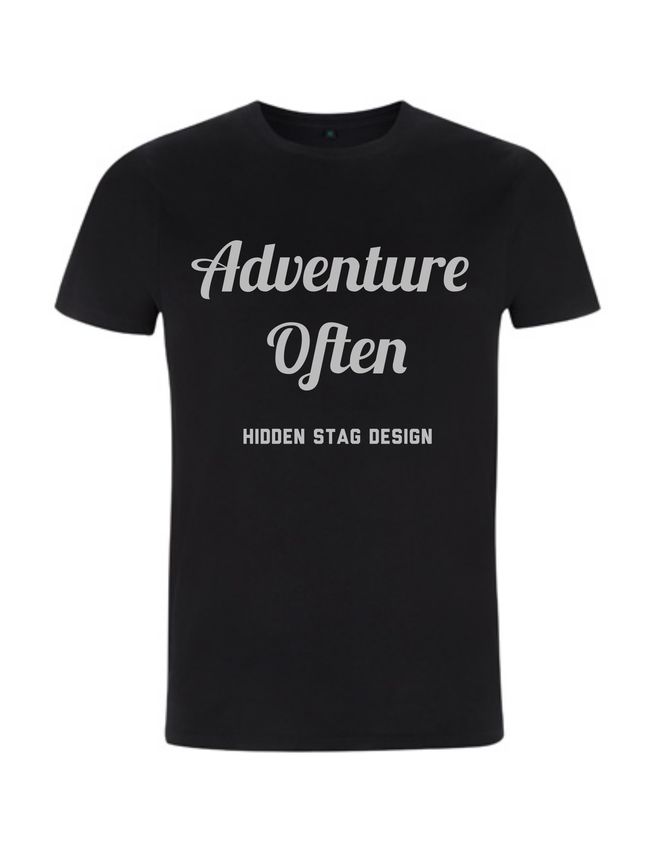 black adventure tshirt