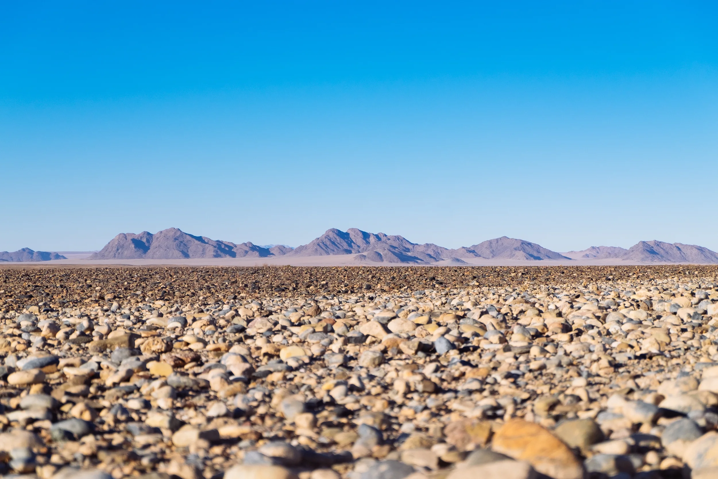 The Road to Sossusvlei in Namibia