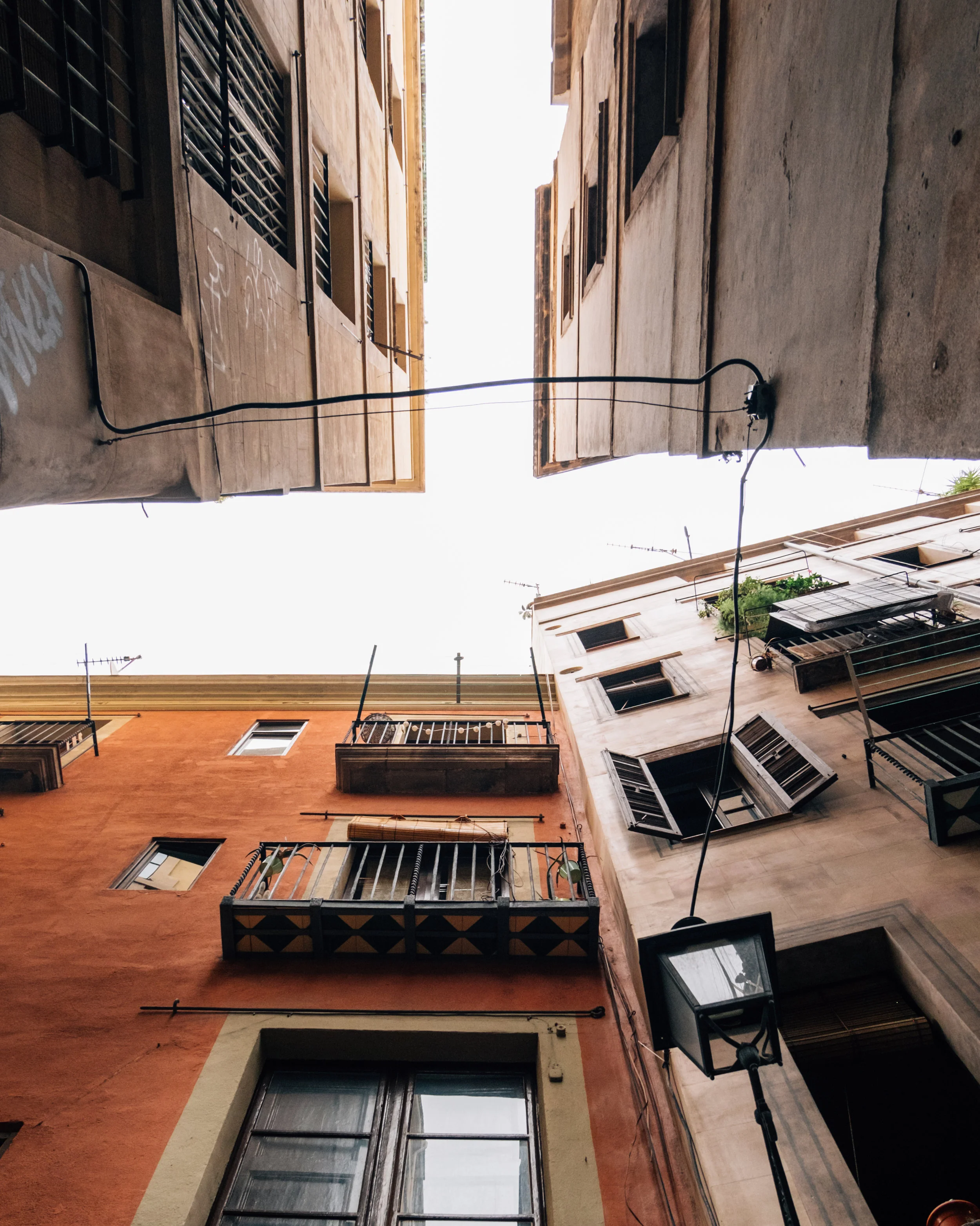 Gothic District in Barcelona