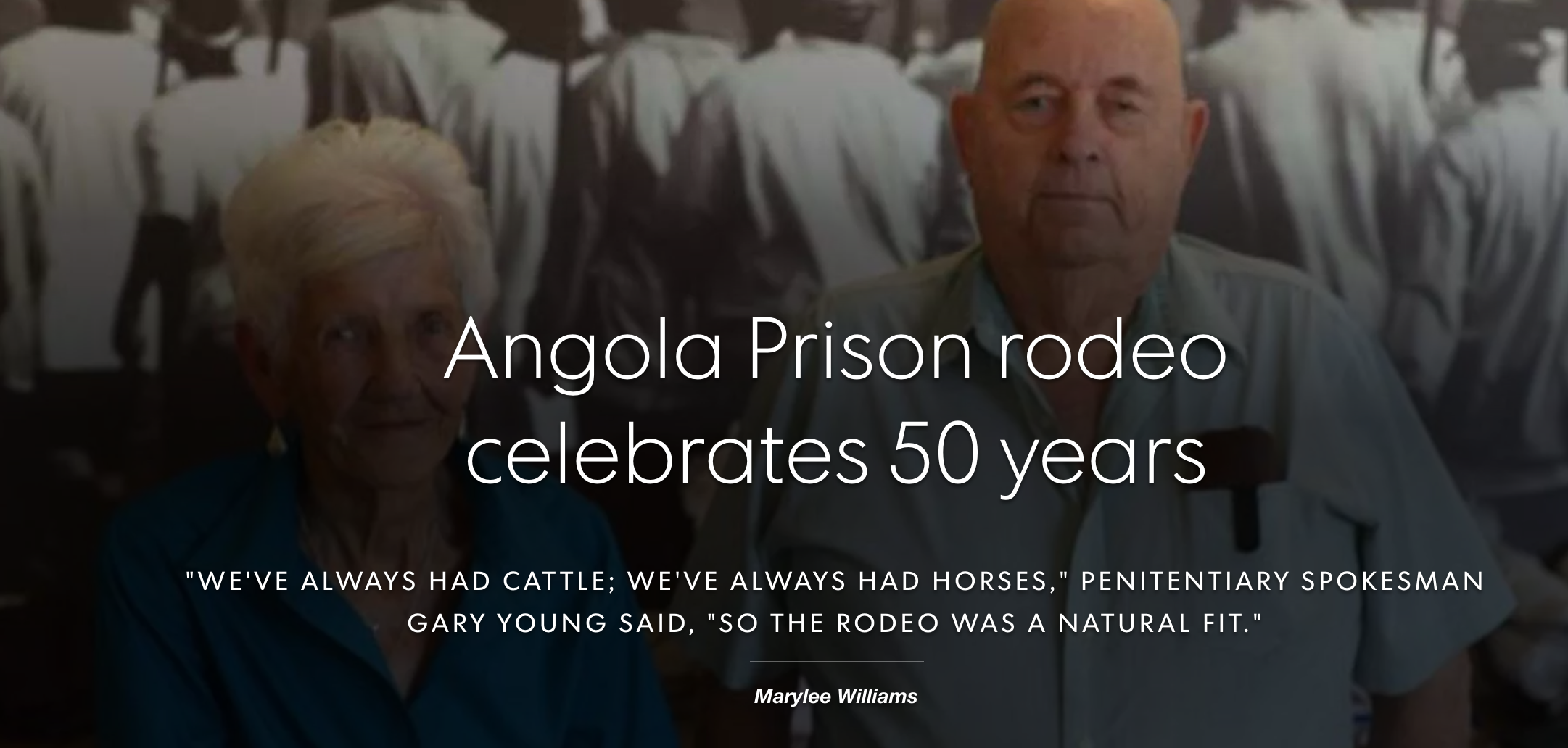 Angola Rodeo Celebrates 50 Years