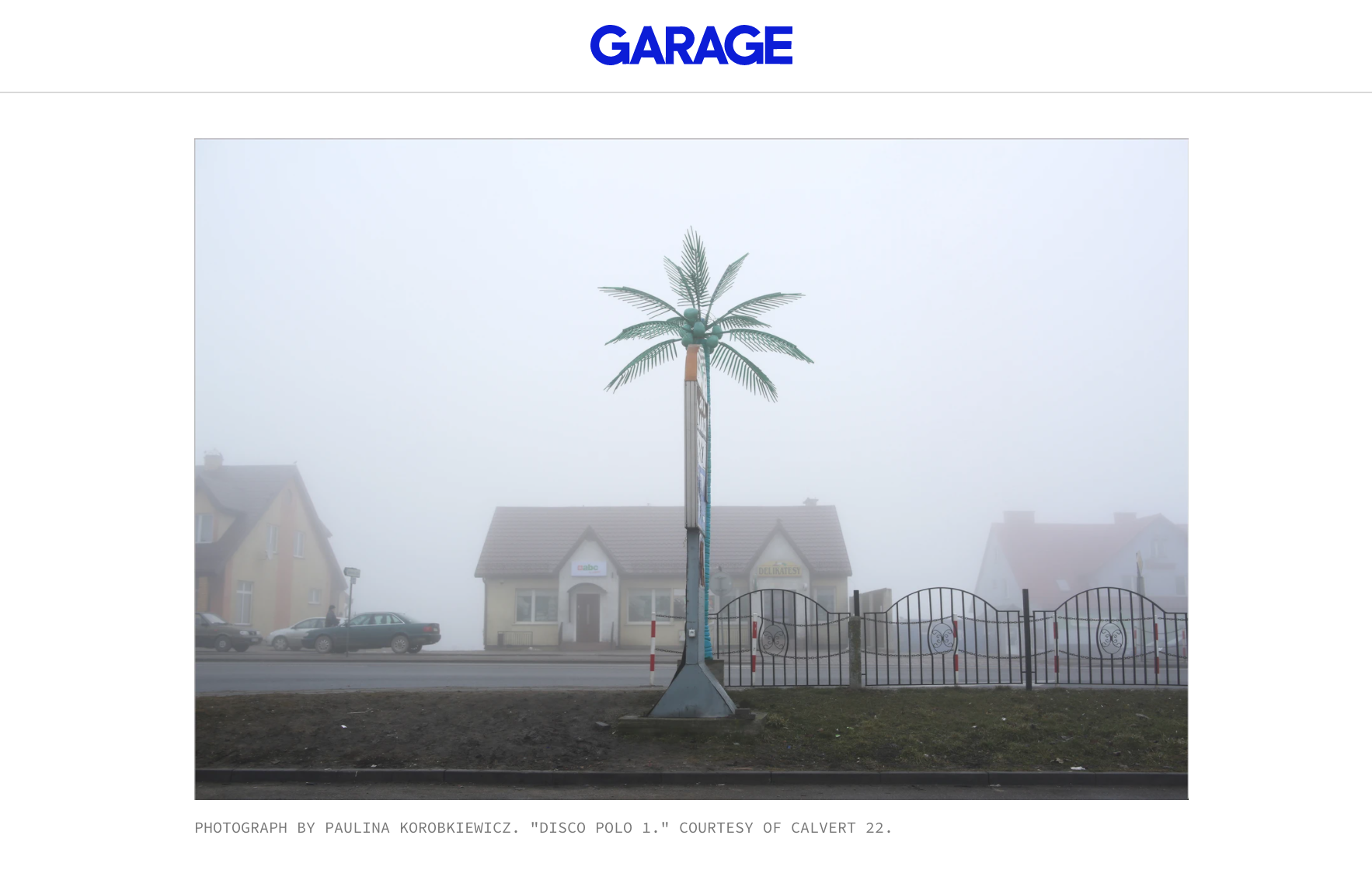 Garage Magazine