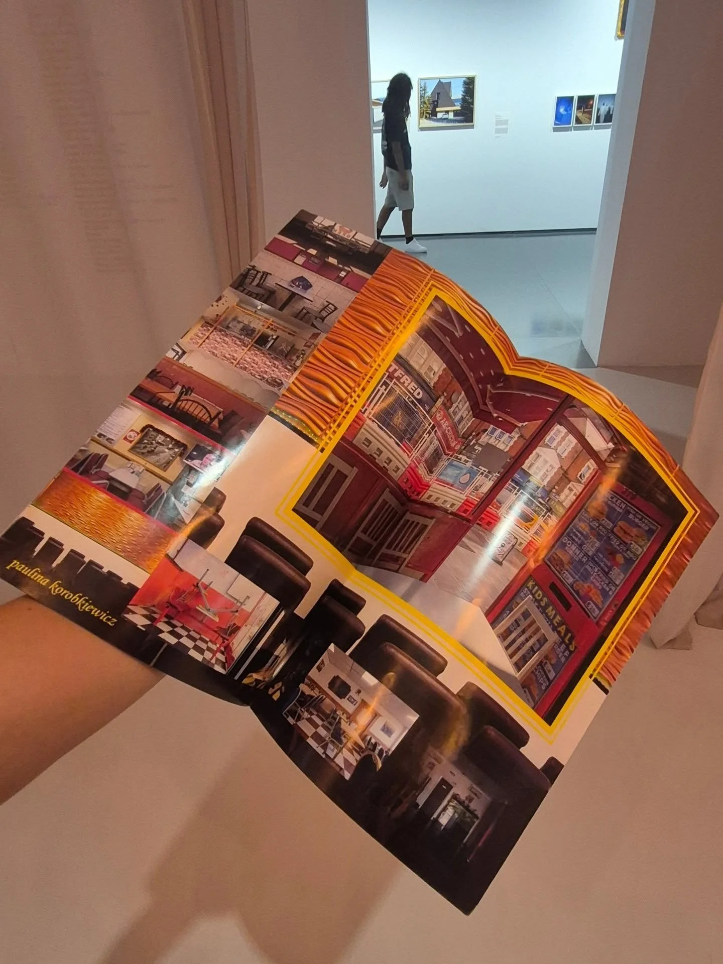 Lovely surprise while visiting the collective photography exhibition 'Oczy moje zwodzą pszczoły / Mine Eyes Bees Deceive' - spotted the brilliant @kwaskwaskwaskwas zine in the reading room, featuring my series 'Take-away'!
It&rsquo;s an ongoing explo