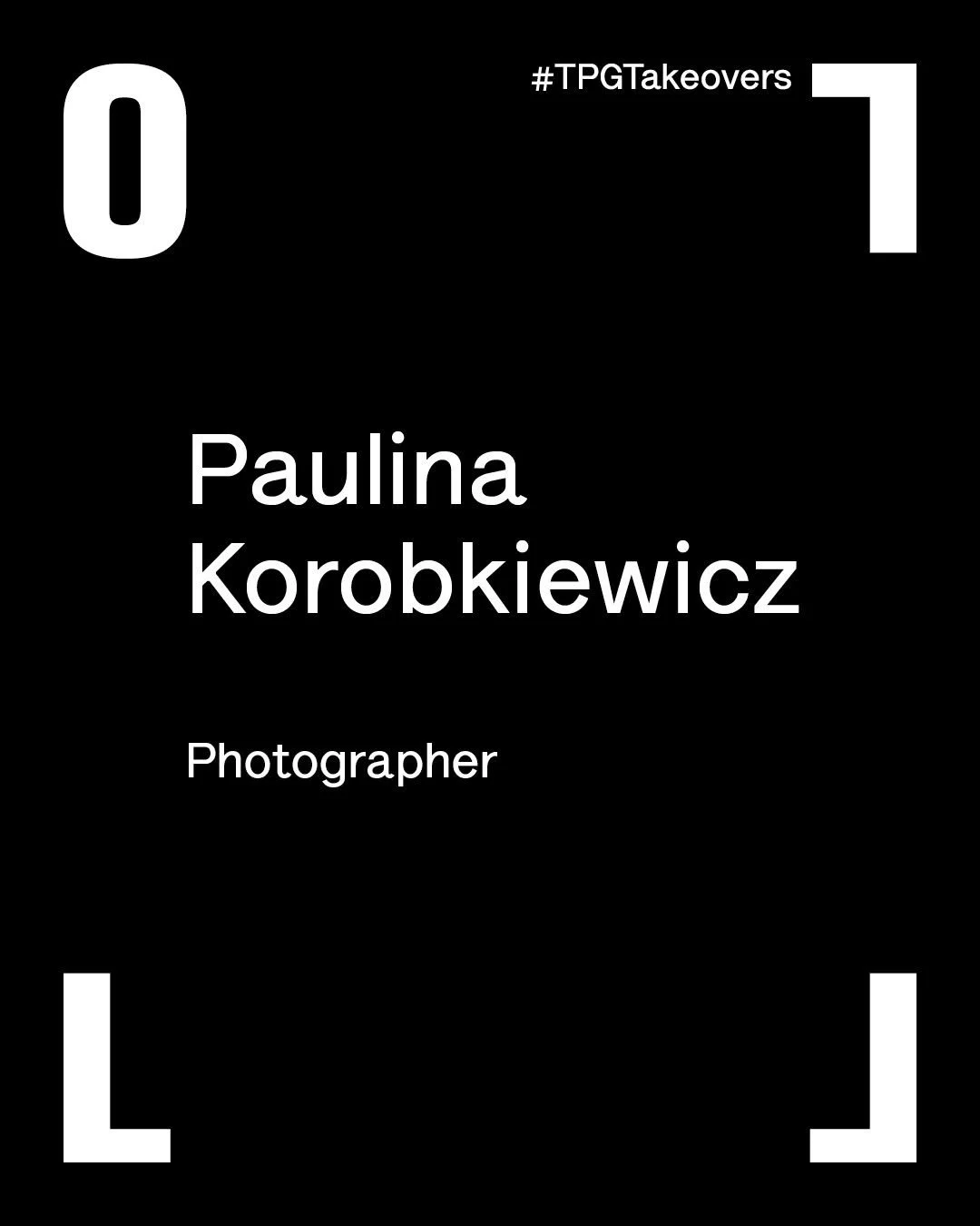 The Photographers' Gallery Instagram Takeover