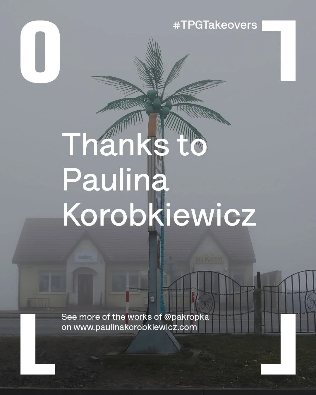 The Photographers' Gallery Instagram Takeover