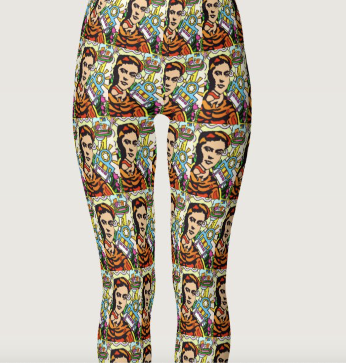 Frida Kahlo Leggings - By Tamara Díaz 