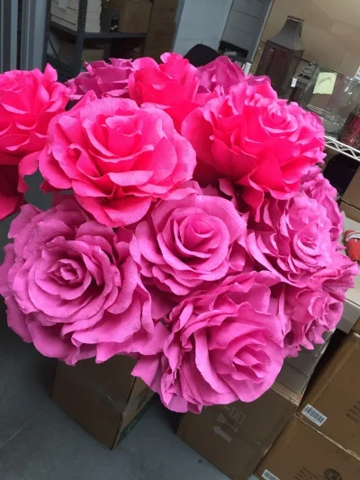 Paper Flower Centerpieces