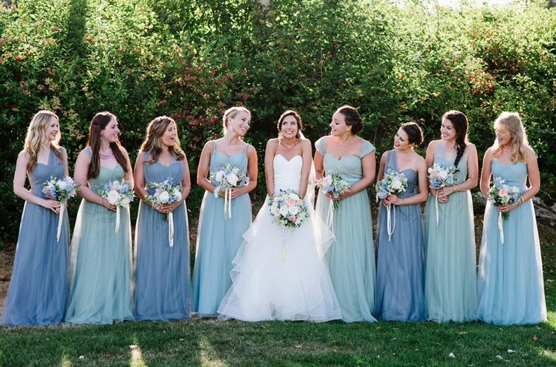 princess polly baby blue dress Best Bridesmaid Dresses: Reformation, Cult Gaia, Halston main image 0