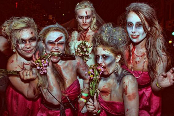 #zombiebridesmaids from costumeprize.com