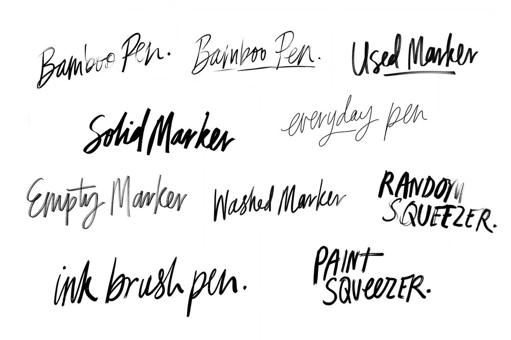 Blacklist Ink 10 Procreate Brushes Stefan Kunz