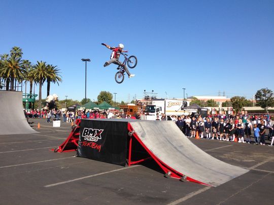 BMX Pros Trick Team. (Photo: Photo courtesy of Oz Arts)